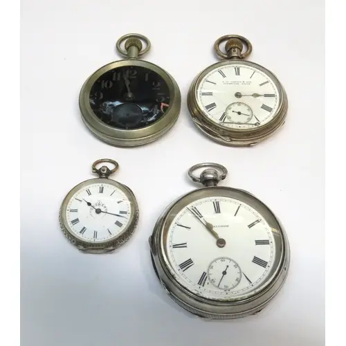 Omega Military issue crown wind pocket watch (at fault), tog...