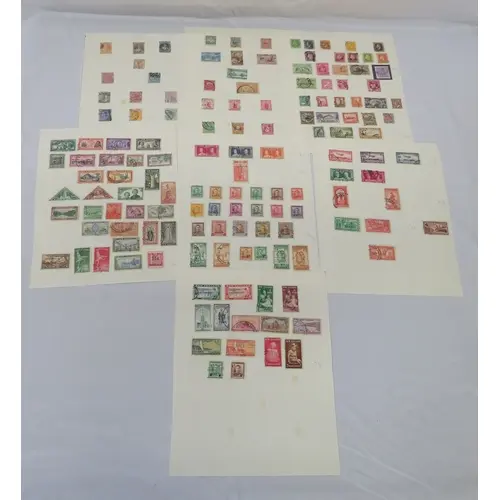 Stamps: Album Leaves Used New Zealand, catalogue value £396