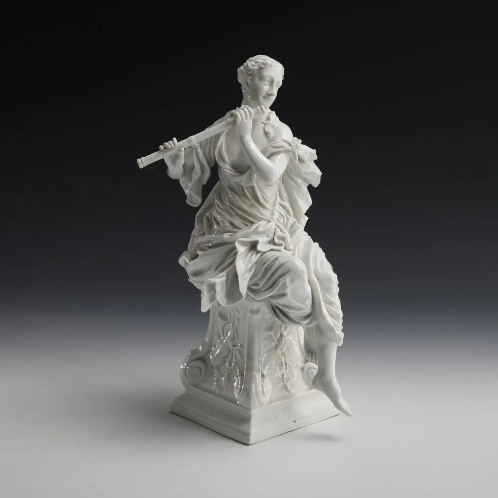 "Euterpe with a Flute". Vienna?.