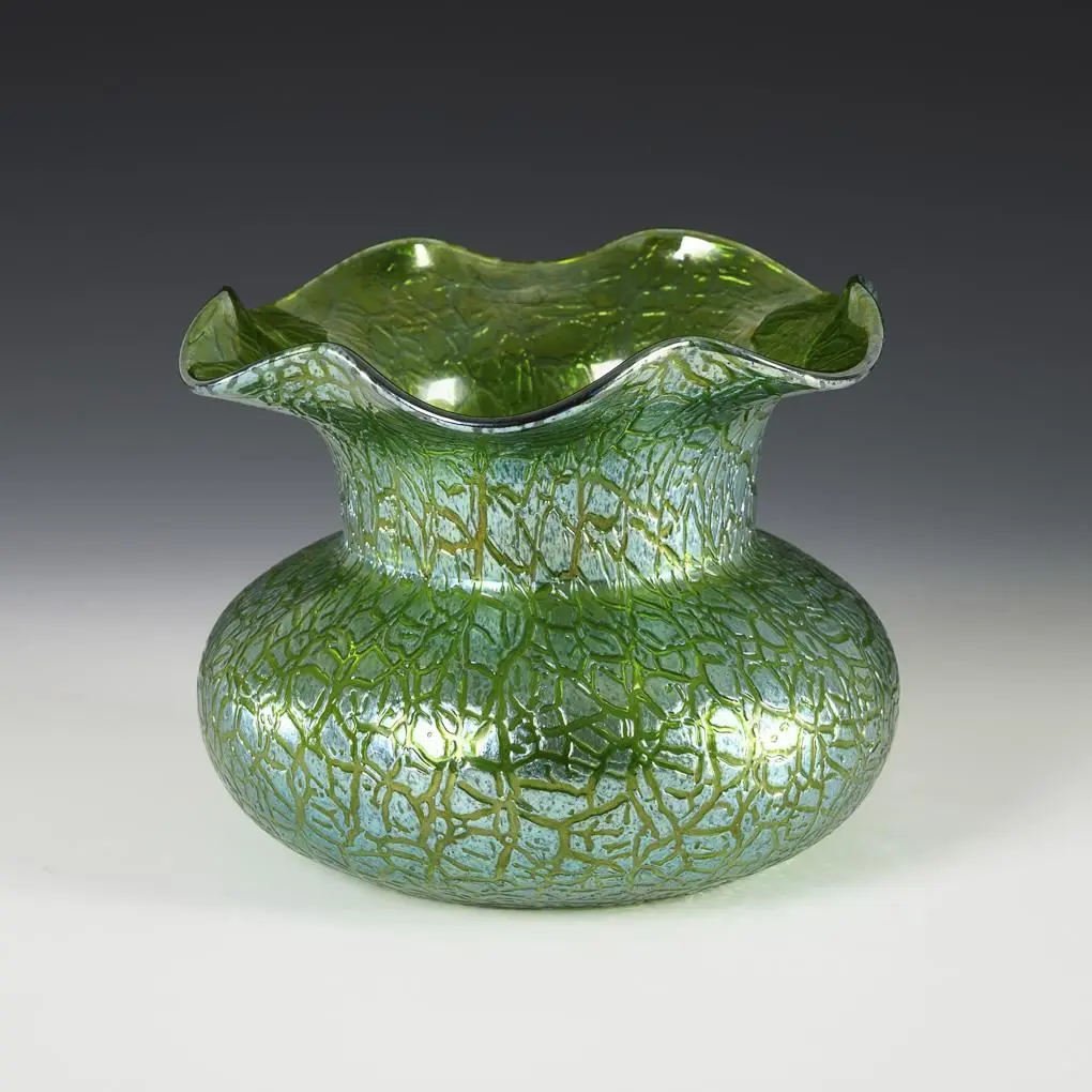 Large Bowl Vase "Creta Mimosa". Loetz.