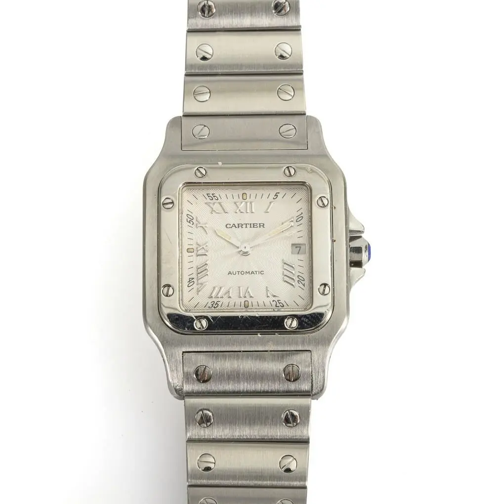 "Santos Galbée" Wristwatch. Cartier.