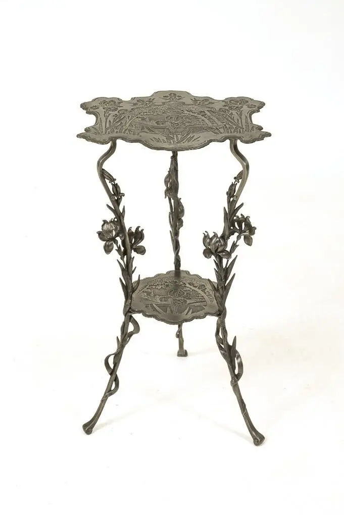 Art Nouveau flower table.