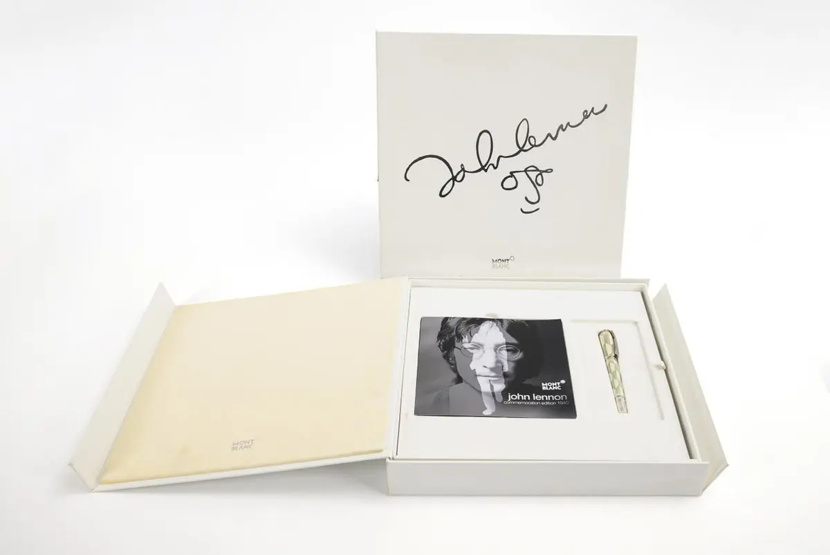 Mont Blanc Fountain Pen: John Lennon Special Edition.