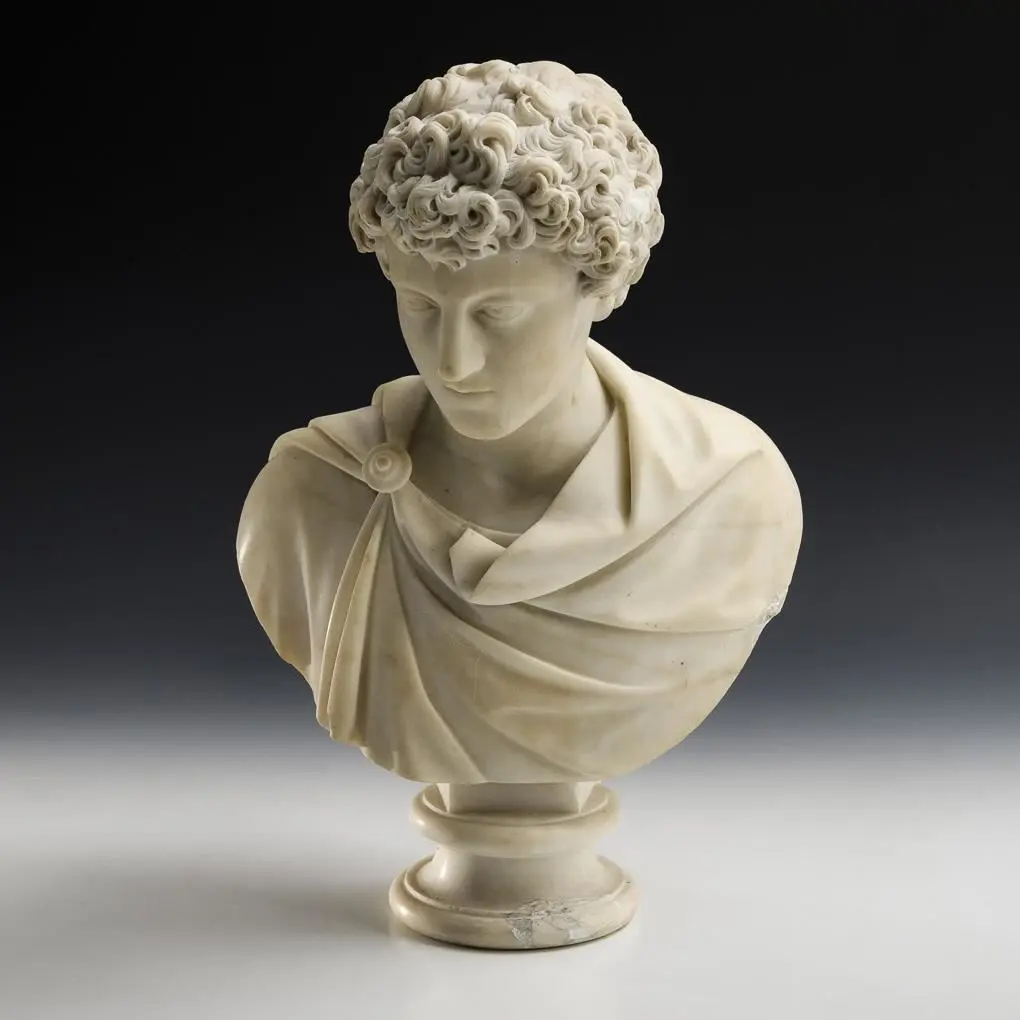 Bust of Marcus Aurelius in a paludamentum