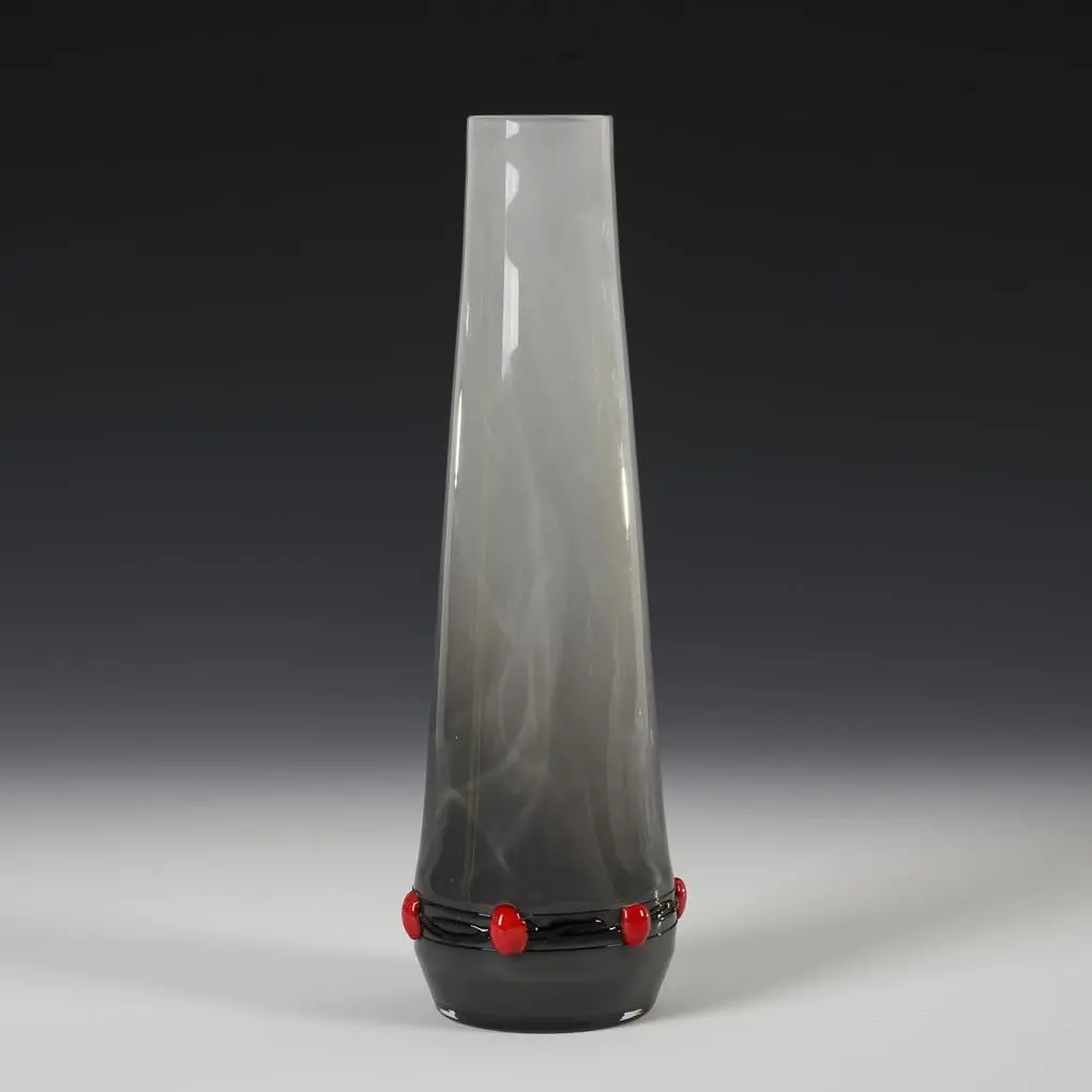 Tubular Vase. Poschinger.