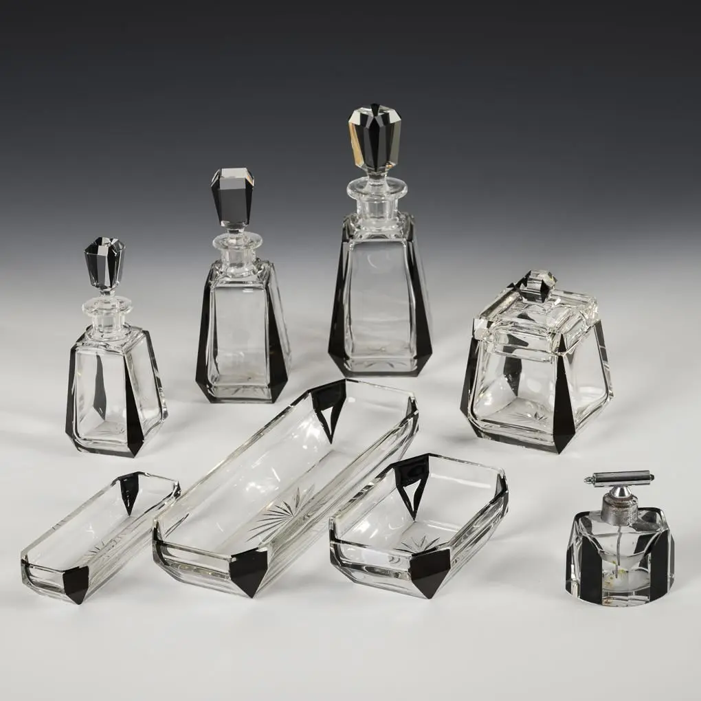 Art Deco bathroom set. Feix Brothers.