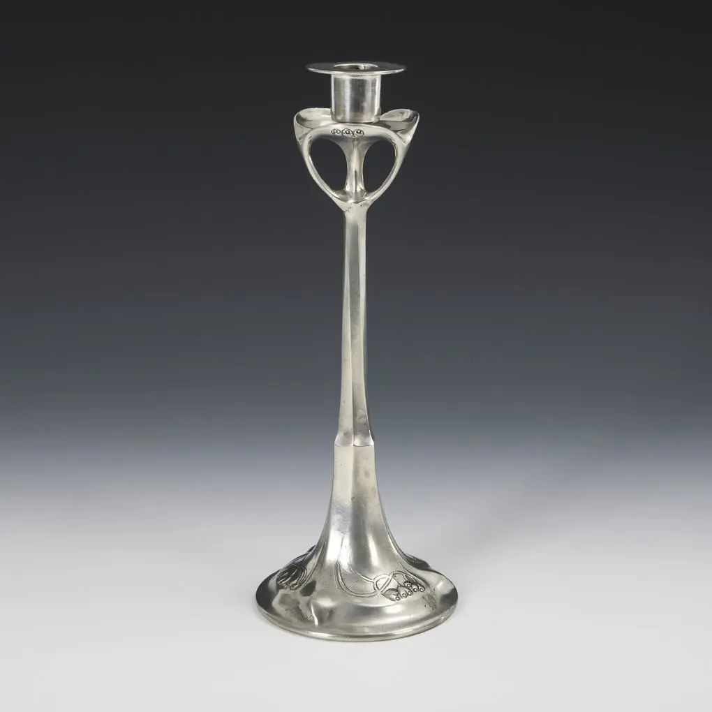 Art Nouveau candlestick. Orivit.