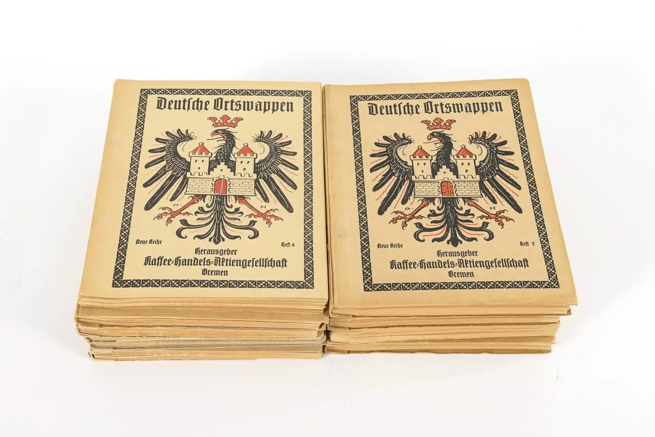 "German Municipal Coats of Arms" - 11 volumes