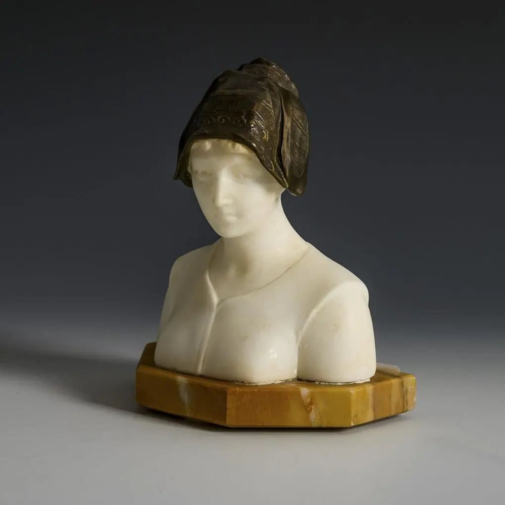 SCHMIDT-FELLING, SCHMIDT-FELLING, SCHMIDT-FELLING, Alabaster bust