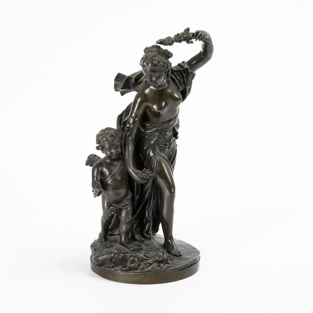 Woman and Cupid