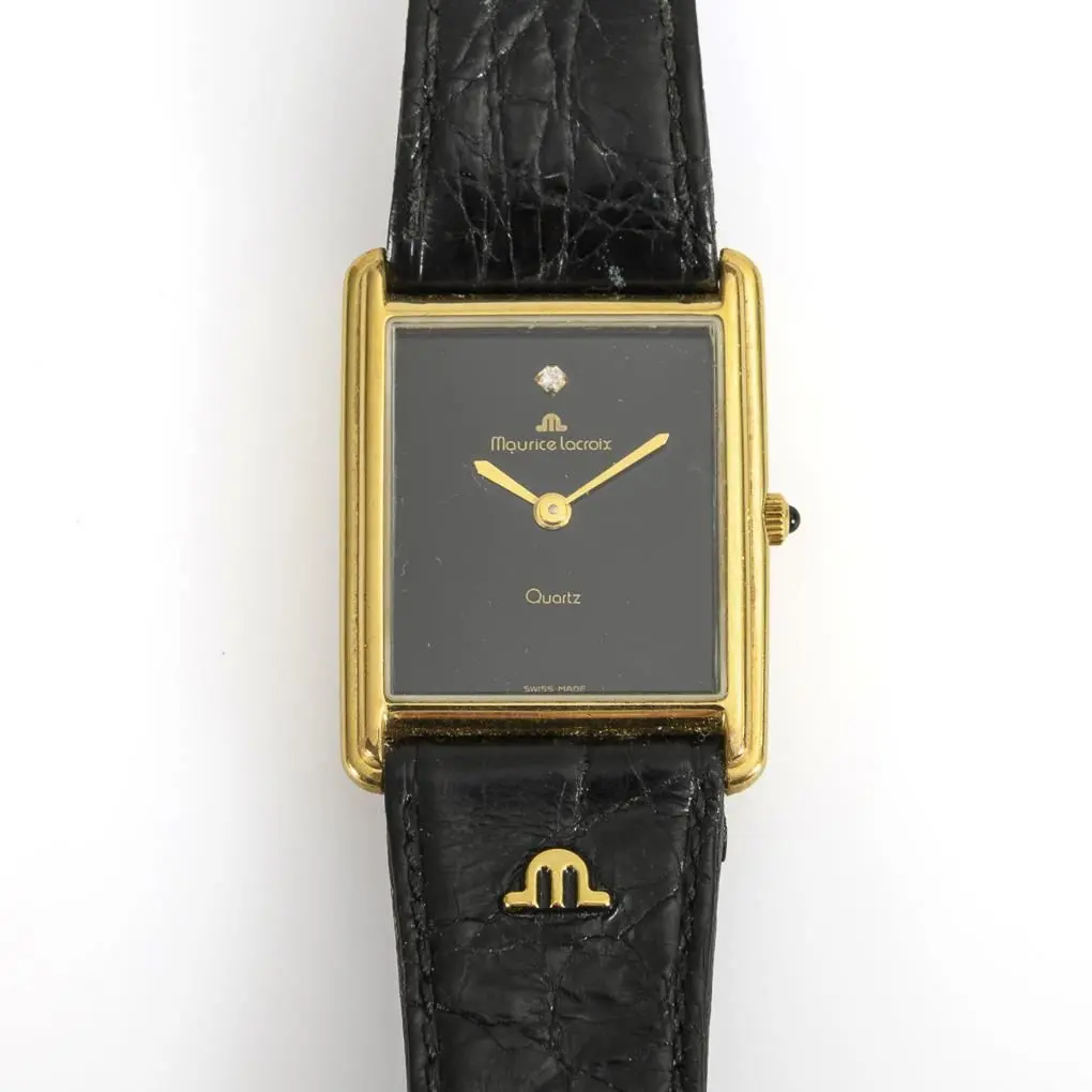 "Tank" Wristwatch. Maurice Lacroix.