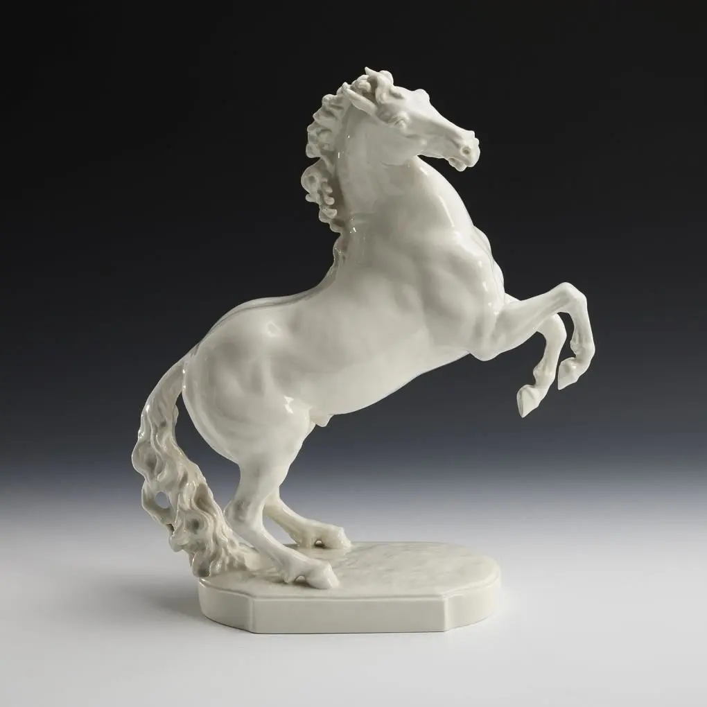 Rearing Horse. Hutschenreuther.