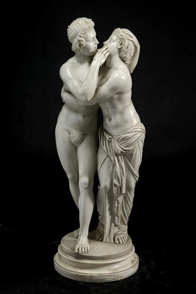 Large Group Sculpture: Cupid and Psyche