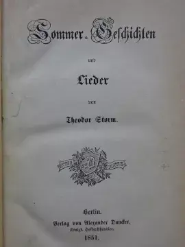 Storm - Sommer-Geschichten