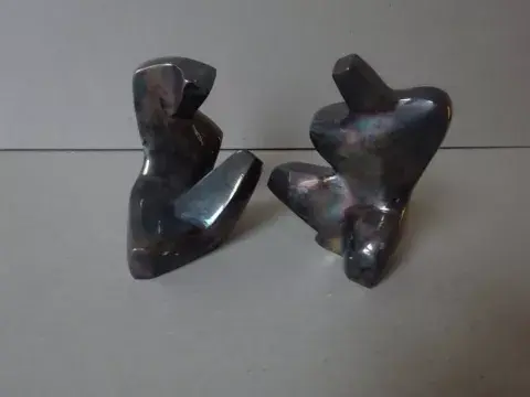 Schumann - Knieendes Paar, 2 Bronzen