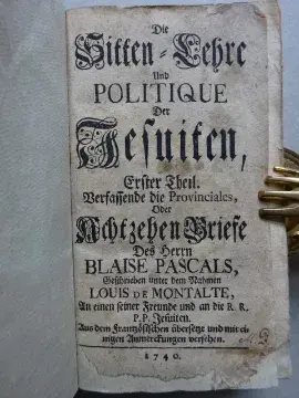 Pascal - Sitten-Lehre