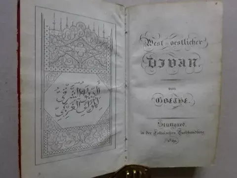 Goethe - West-oestlicher Divan