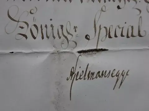 Georg III. - Lehnsbrief 1789