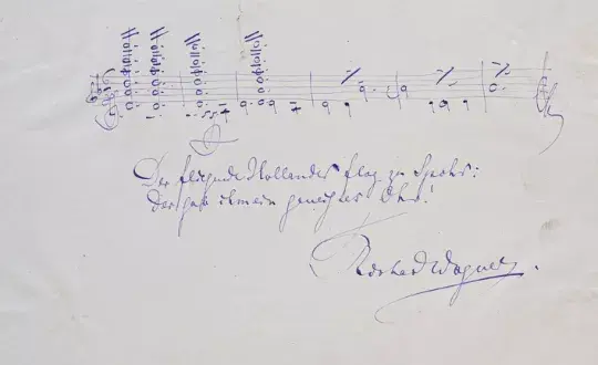 Spohr-Album mit 55 Musik-Autographen