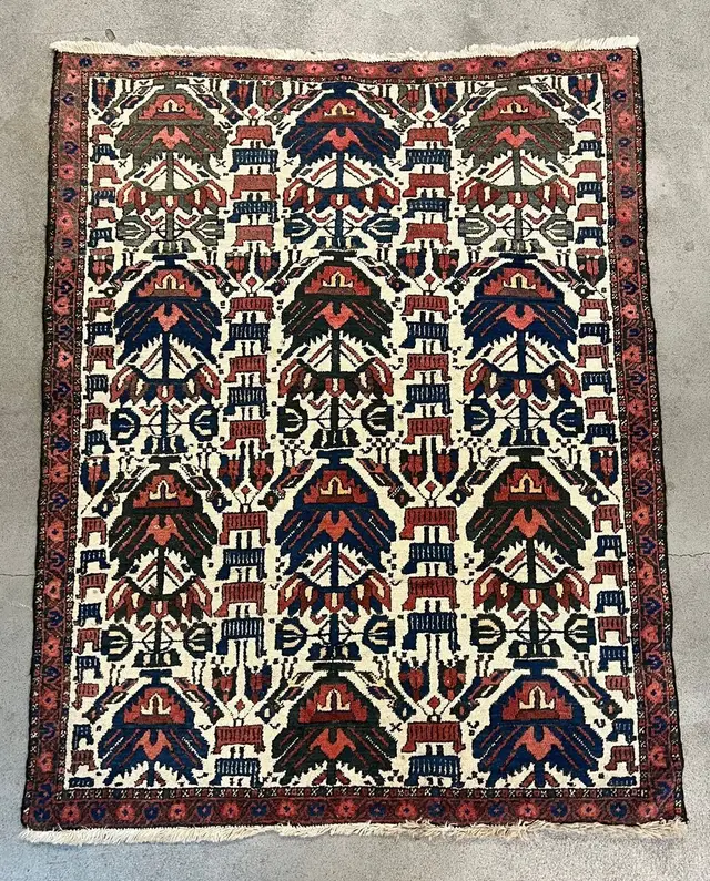 Orientalisk äkta matta, Afshar