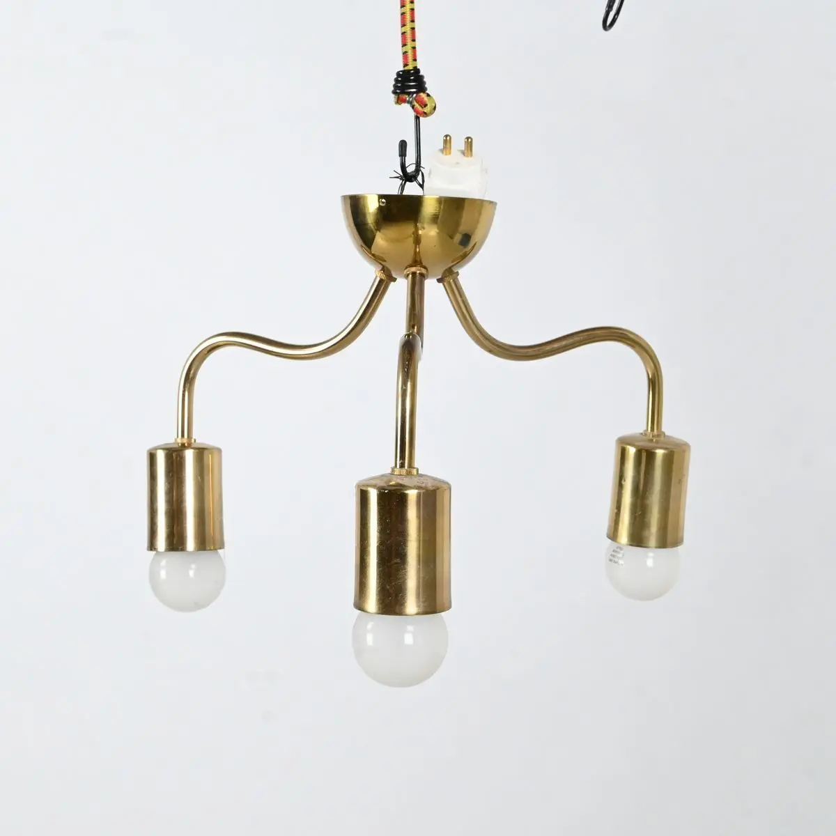 Josef Frank, taklampa, modell 2353, mässing, Firma Svenskt Tenn