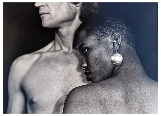 NORTH AMERICAN SCHOOL. 20TH CENTURY. Couple embracing, 2000