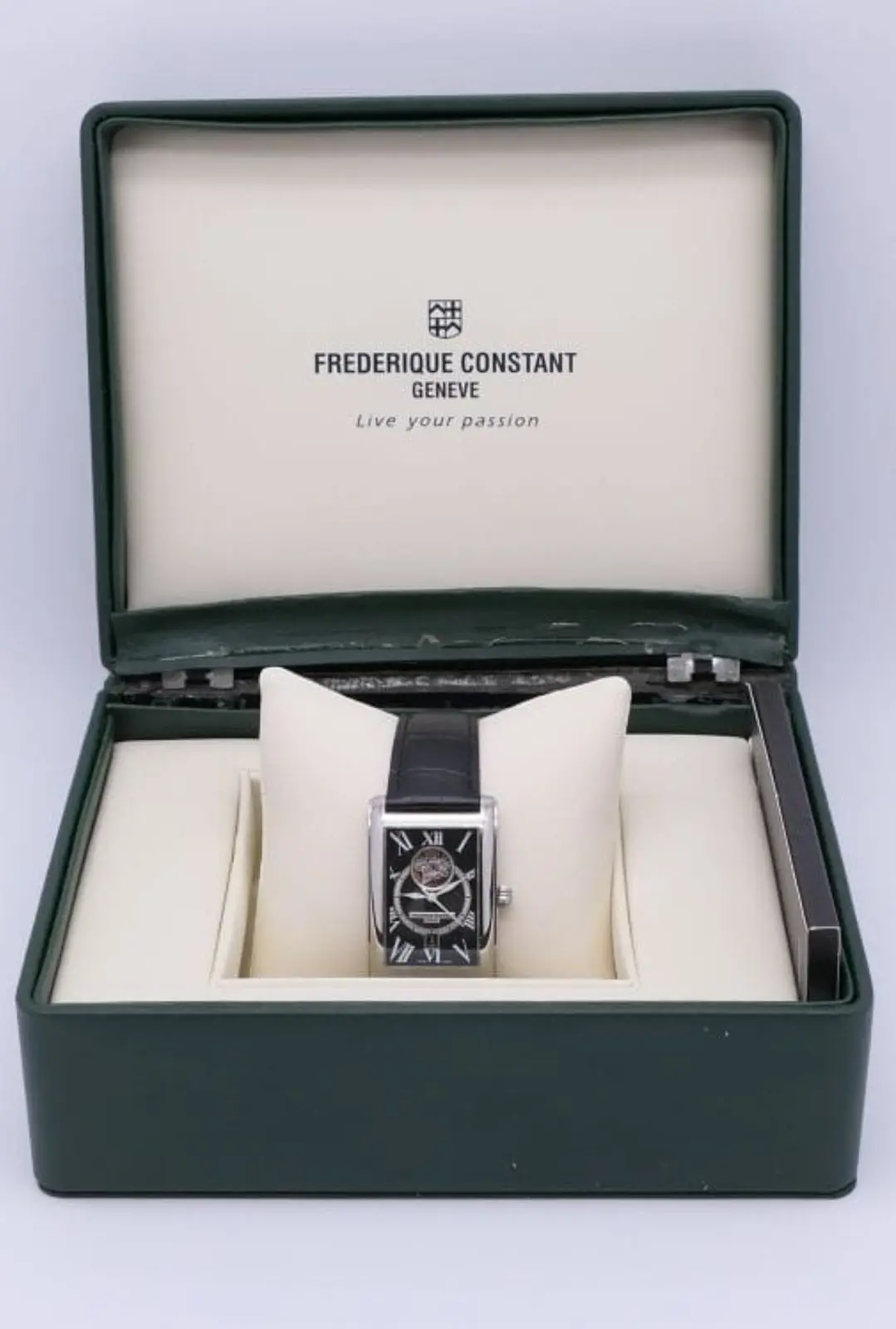 Frederique Constant Carree Heart Beat Date