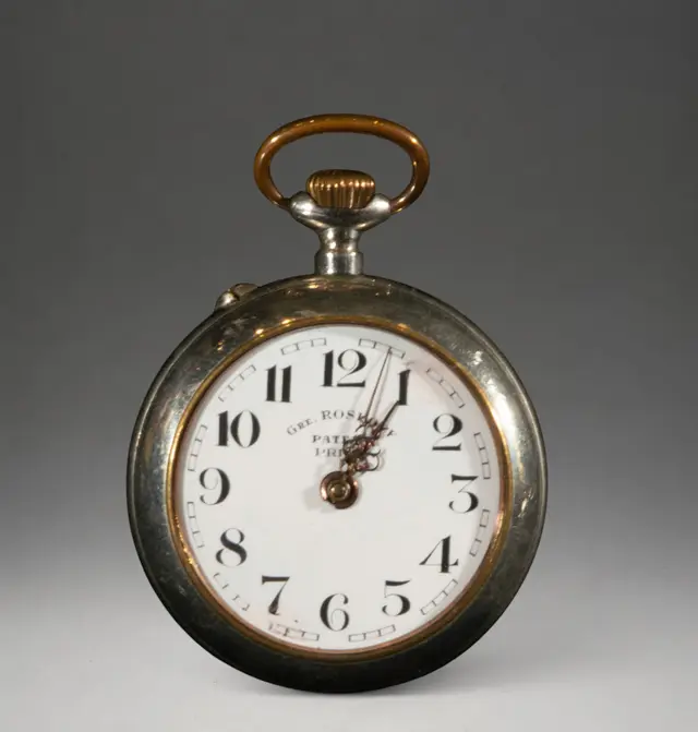 Pocket watch with Arabic numerals