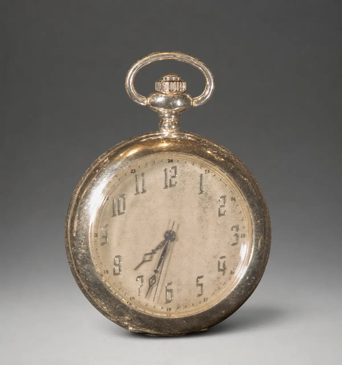 Pocket watch with Arabic numerals