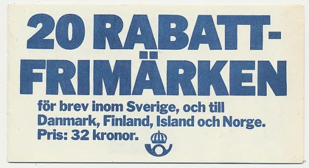 Rabatthäften, BREV mm