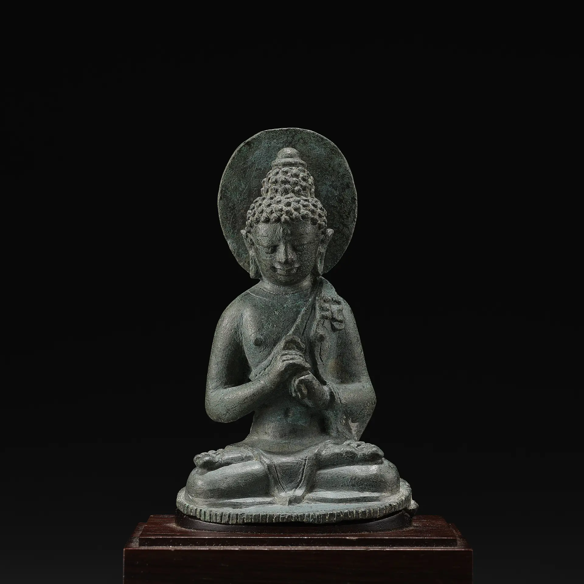 A Copper Alloy Figure of Vairochana