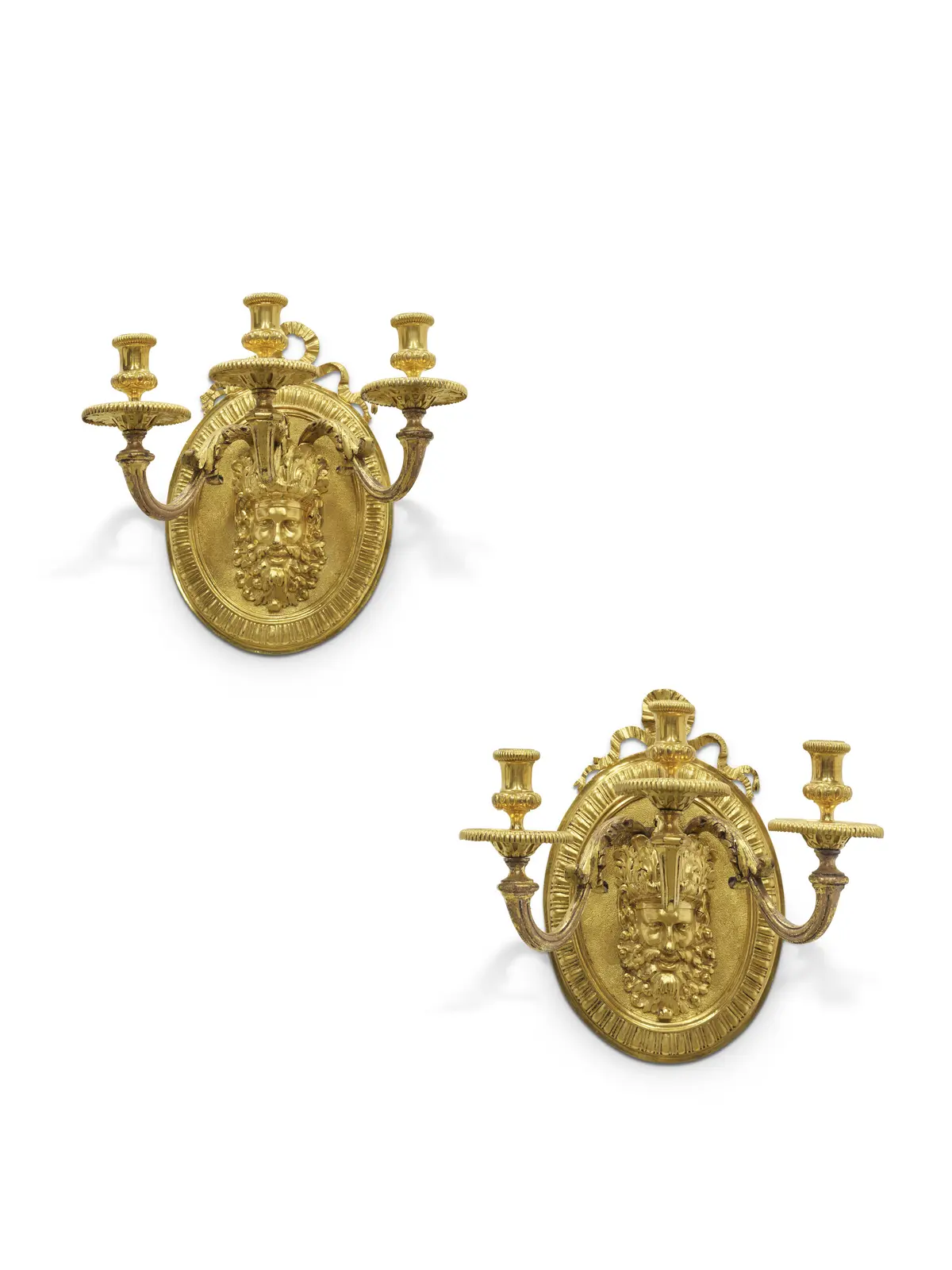 Paire D'appliques Du Début De L'époque Louis Xvi