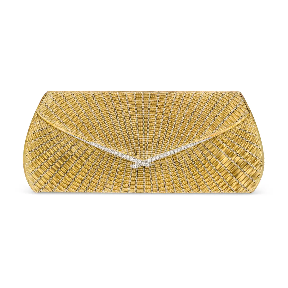 Diamond and Gold Evening Bag