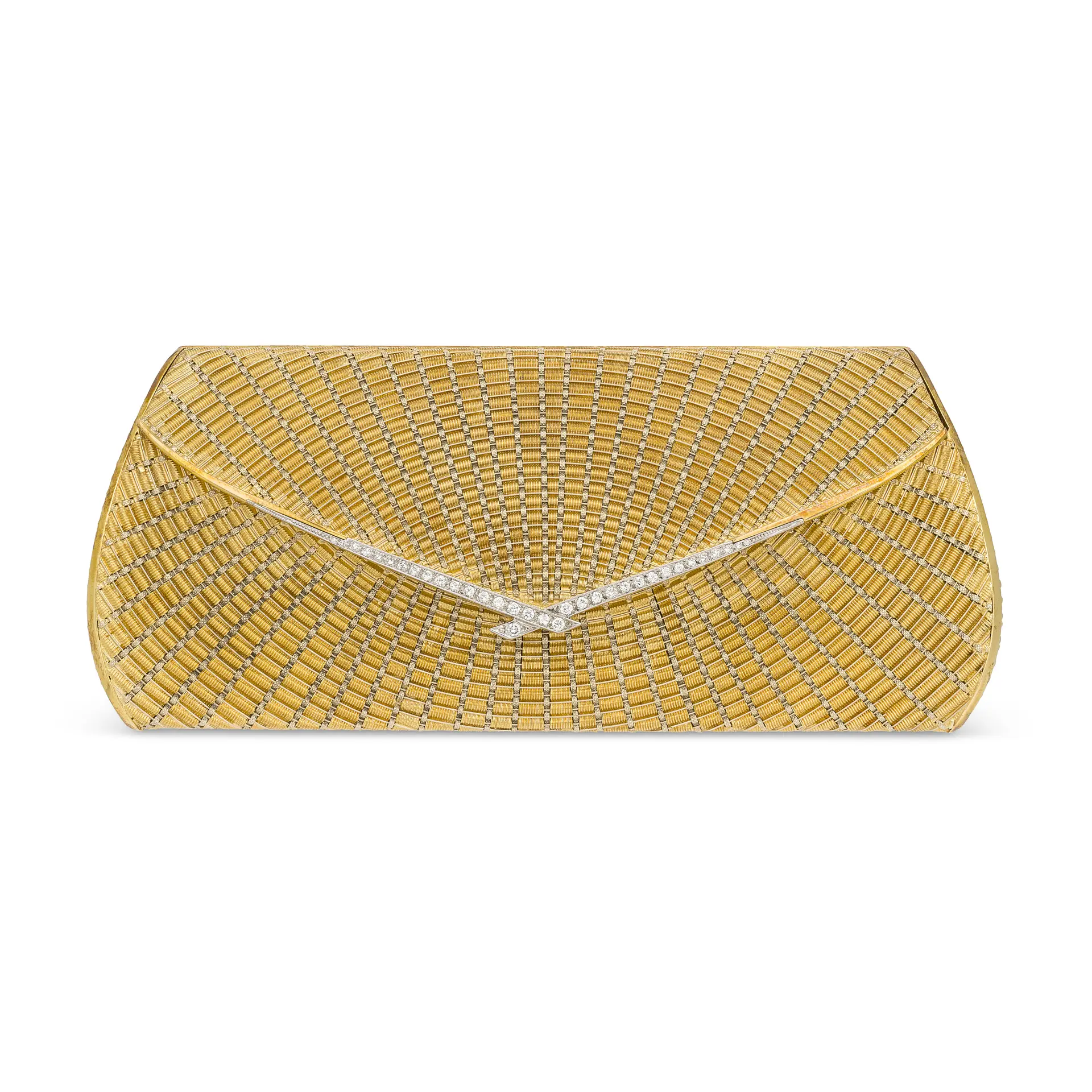 Diamond and Gold Evening Bag