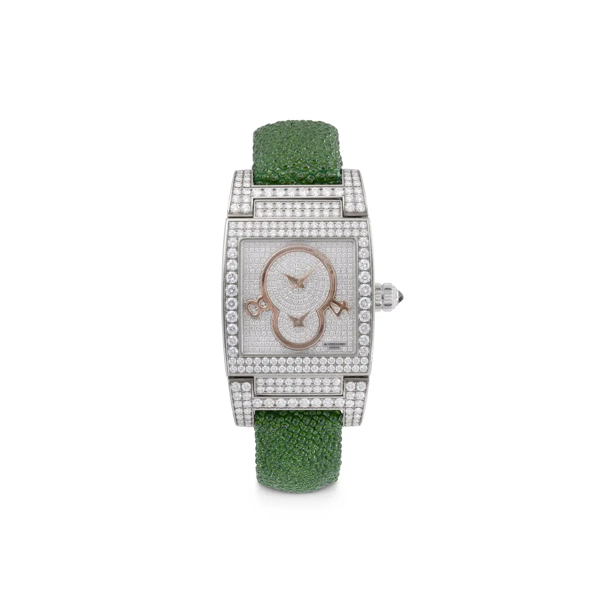 De Grisogono Diamond and Coloured Diamond 'Instrumentino' Wristwatch