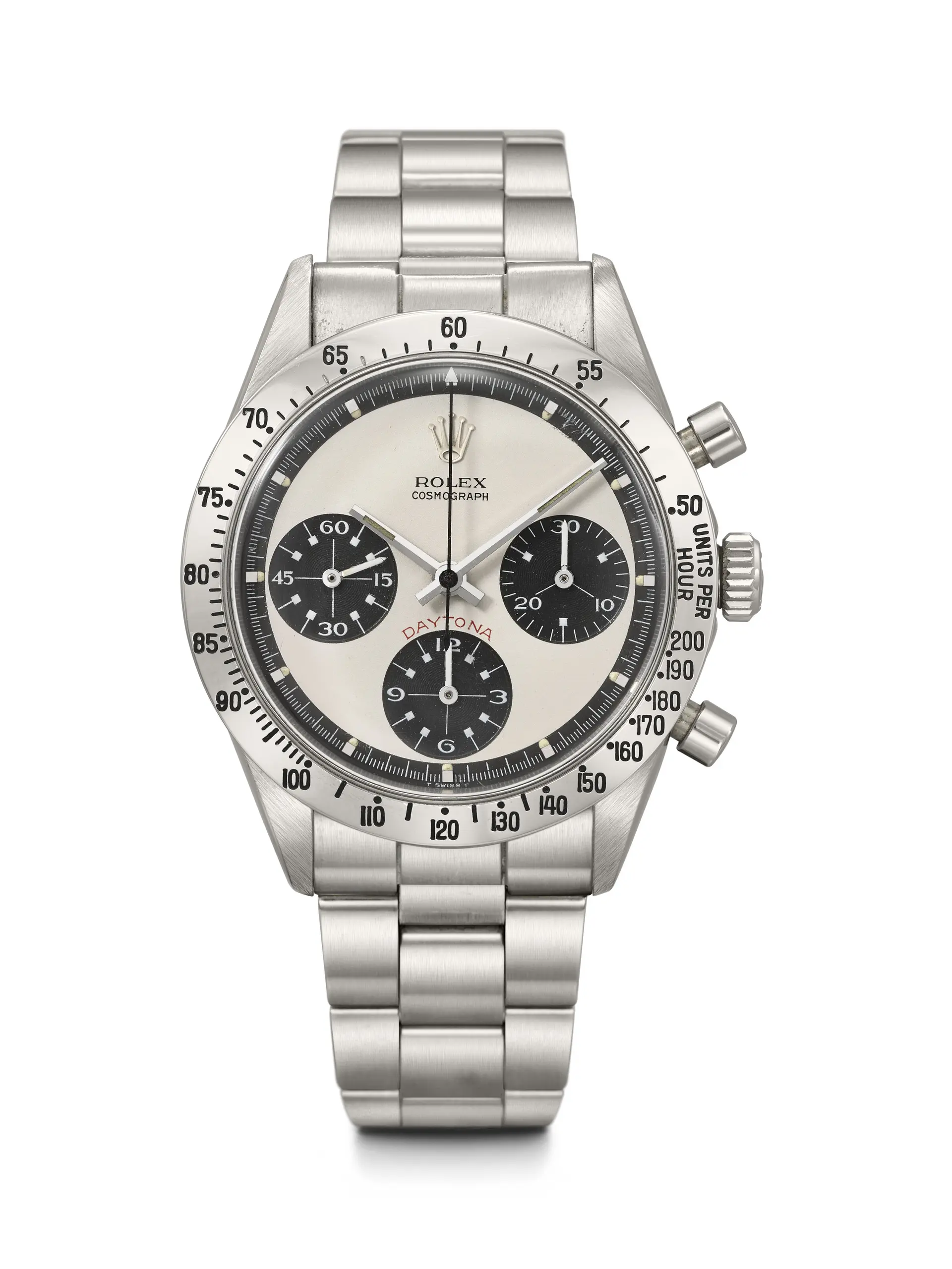 ROLEX. AN ATTRACTIVE AND HIGHLY COVETED STAINLESS STEEL CHRONOGRAPH