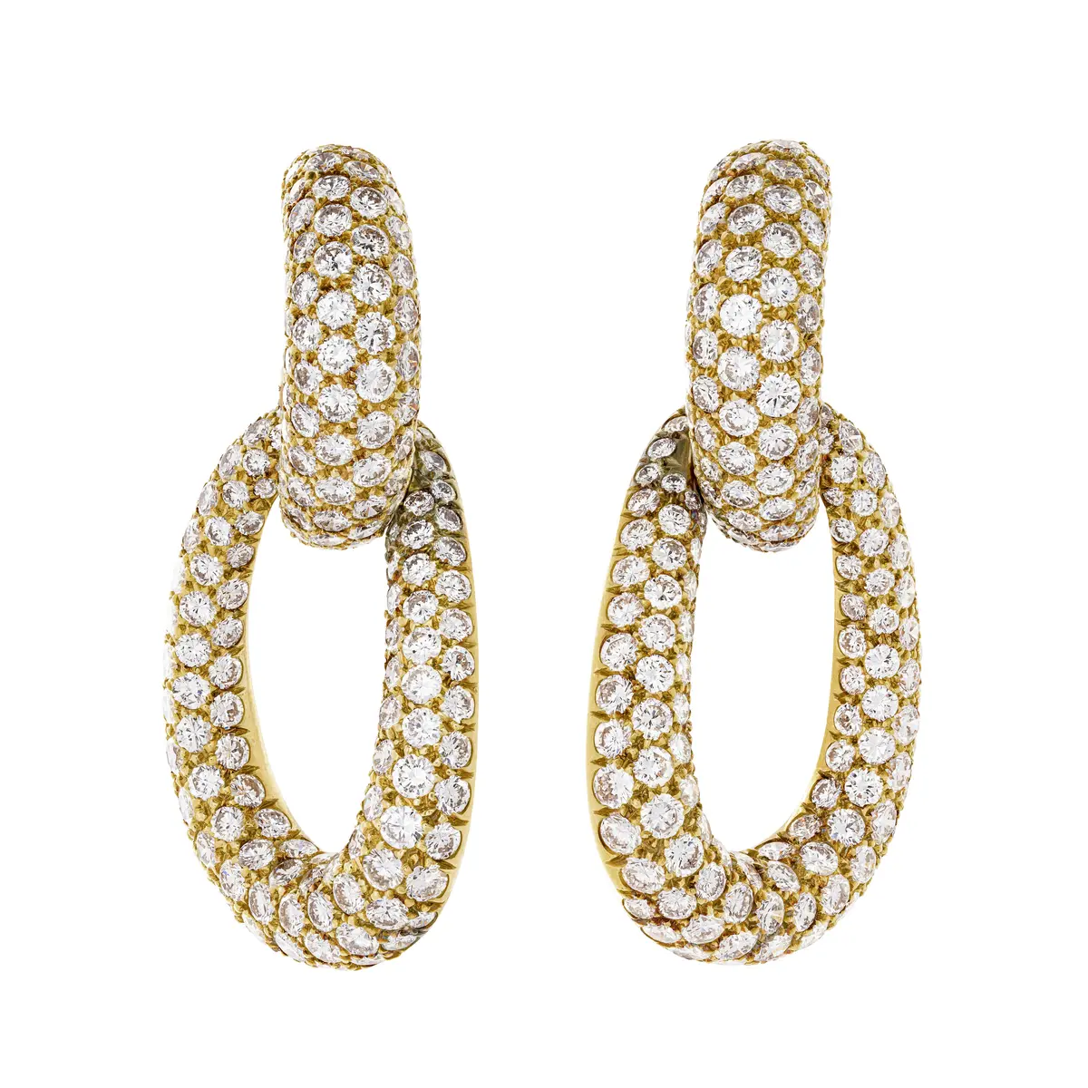 Van Cleef & Arpels Pair of Diamond Earrings