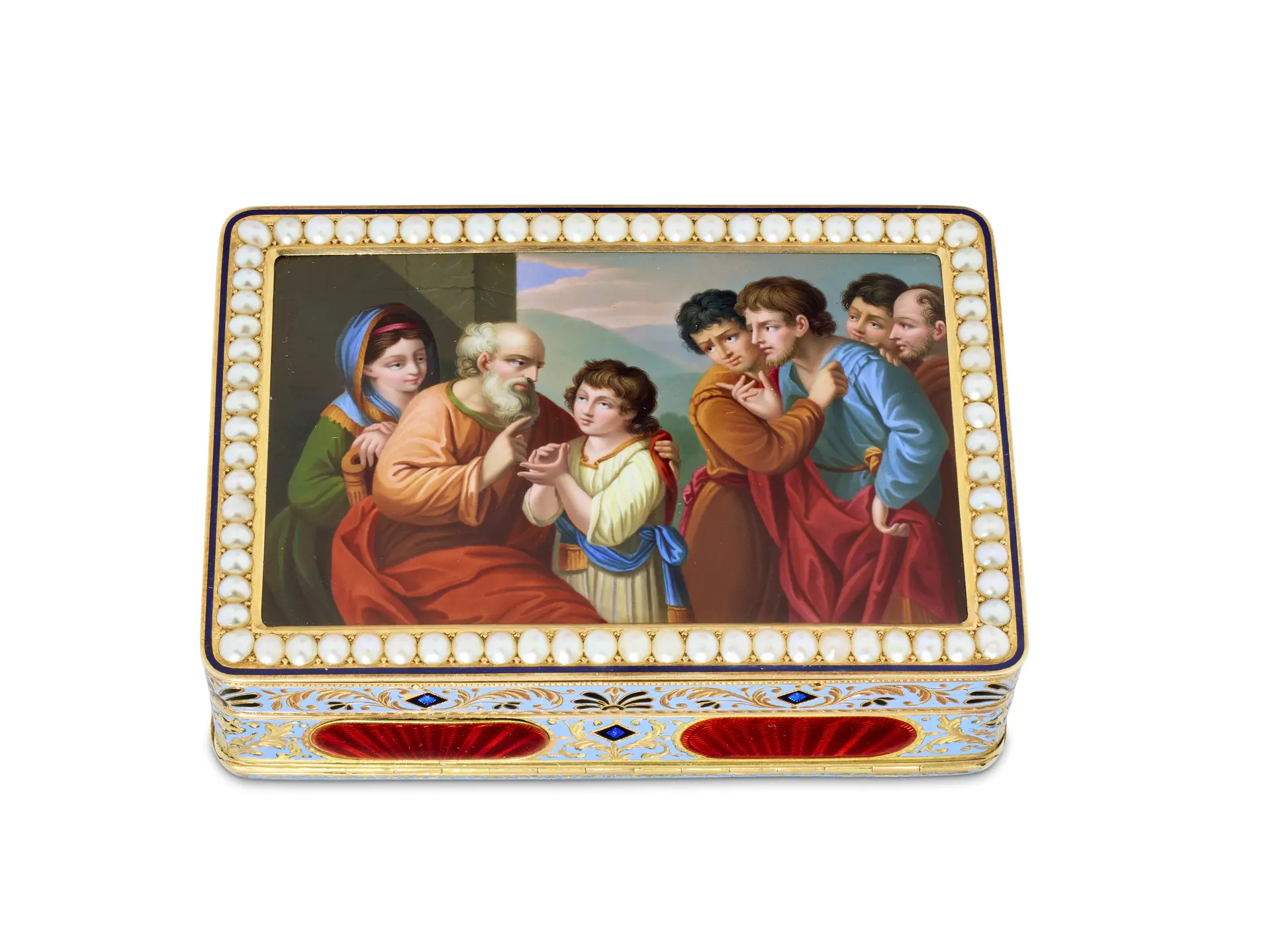 A Swiss Jewelled and Enamelled Gold Automaton and Musical...