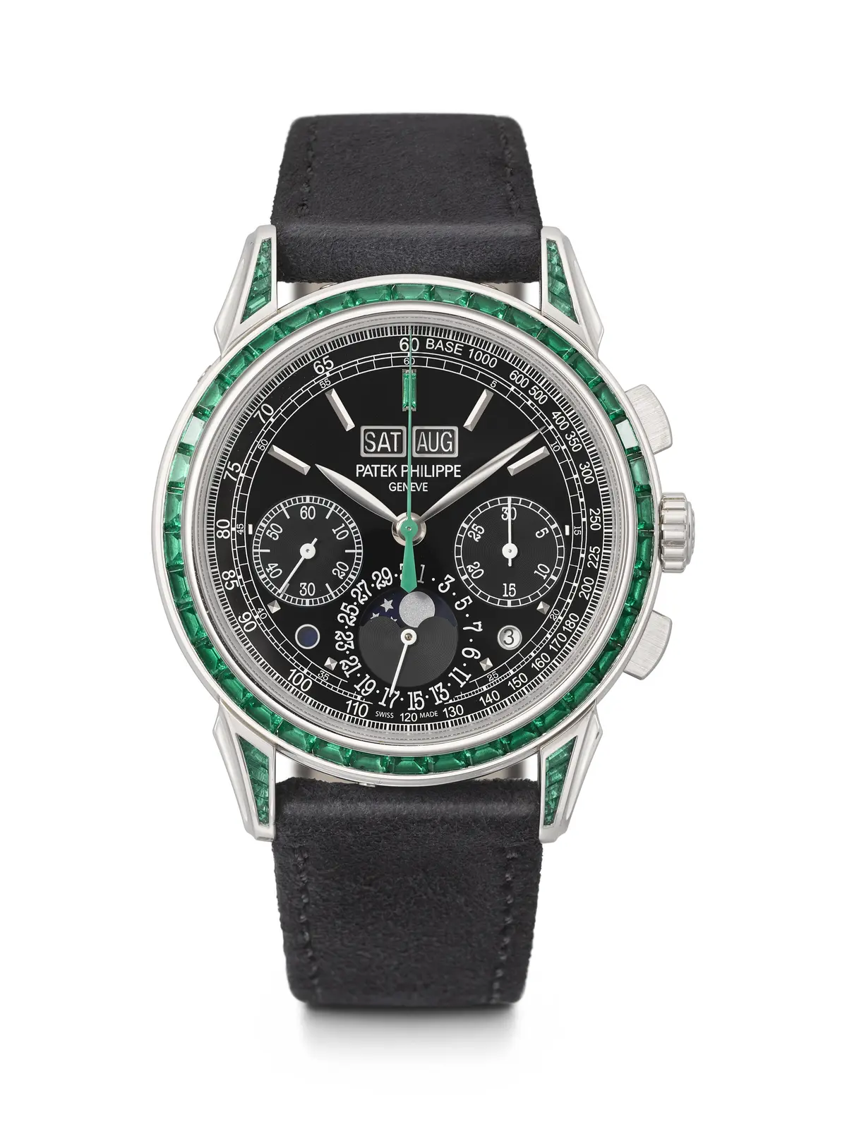 Patek Philippe. An Extremely Rare and Highly Impressive Platinum and