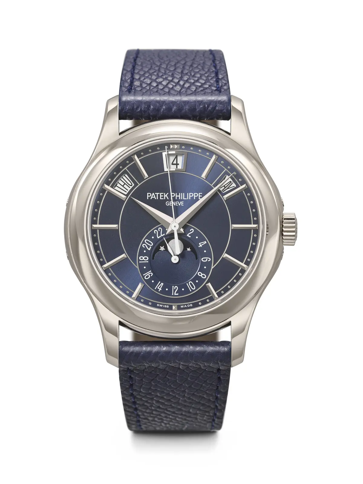 Patek Philippe. An Attractive 18K White Gold Limited Edition Automatic