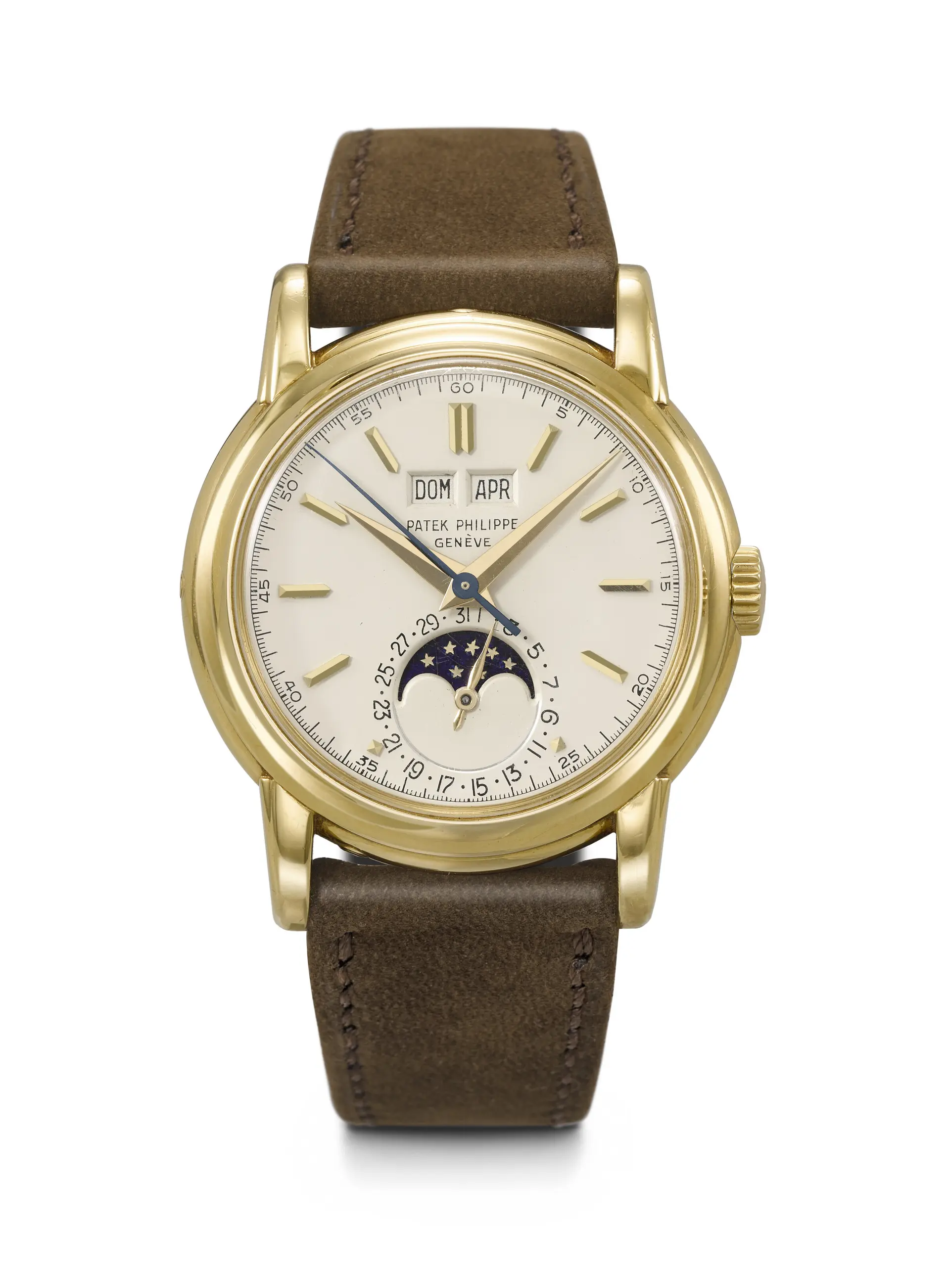 Patek Philippe. An Extremely Rare and Important 18K Gold Perpetual