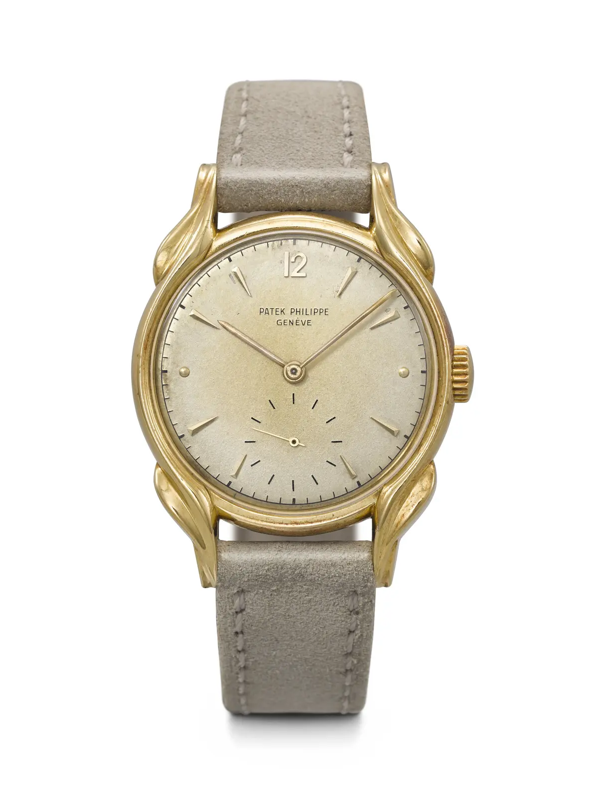 Patek Philippe. An Unusual and Highly Attractive 18K Gold Wristwatch