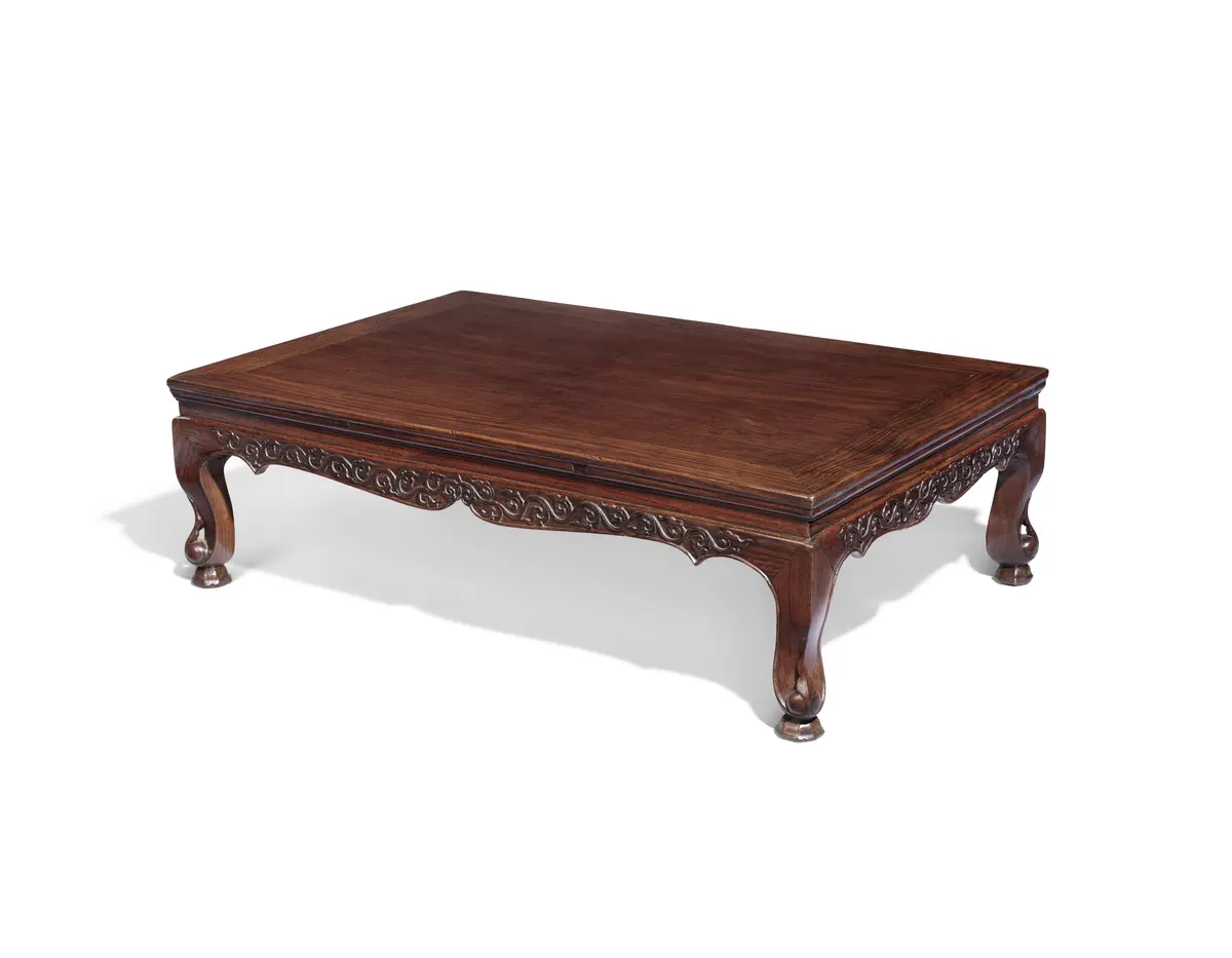 A Very Rare Huanghuali Kang Table