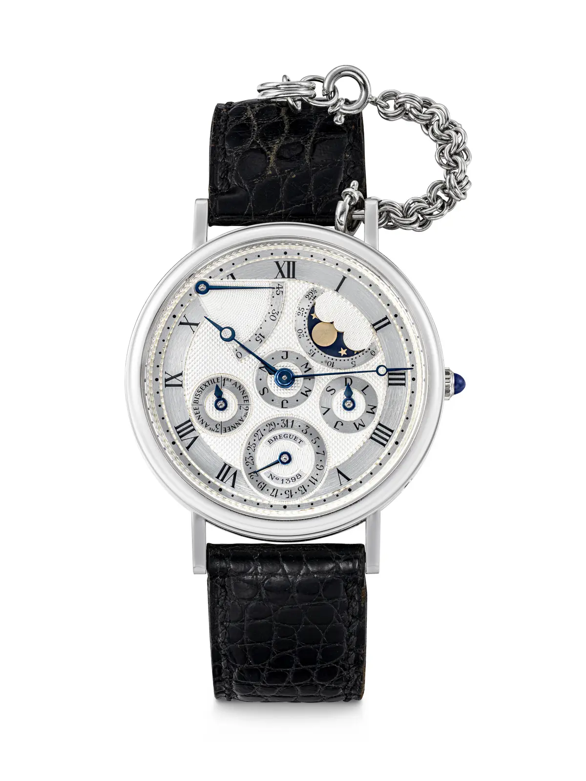 Breguet. An Extremely Rare 18K White Gold Automatic Perpetual Calendar