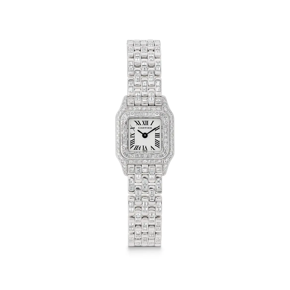 Cartier Diamond 'Mini Panthère De Cartier' Lady's Wristwatch