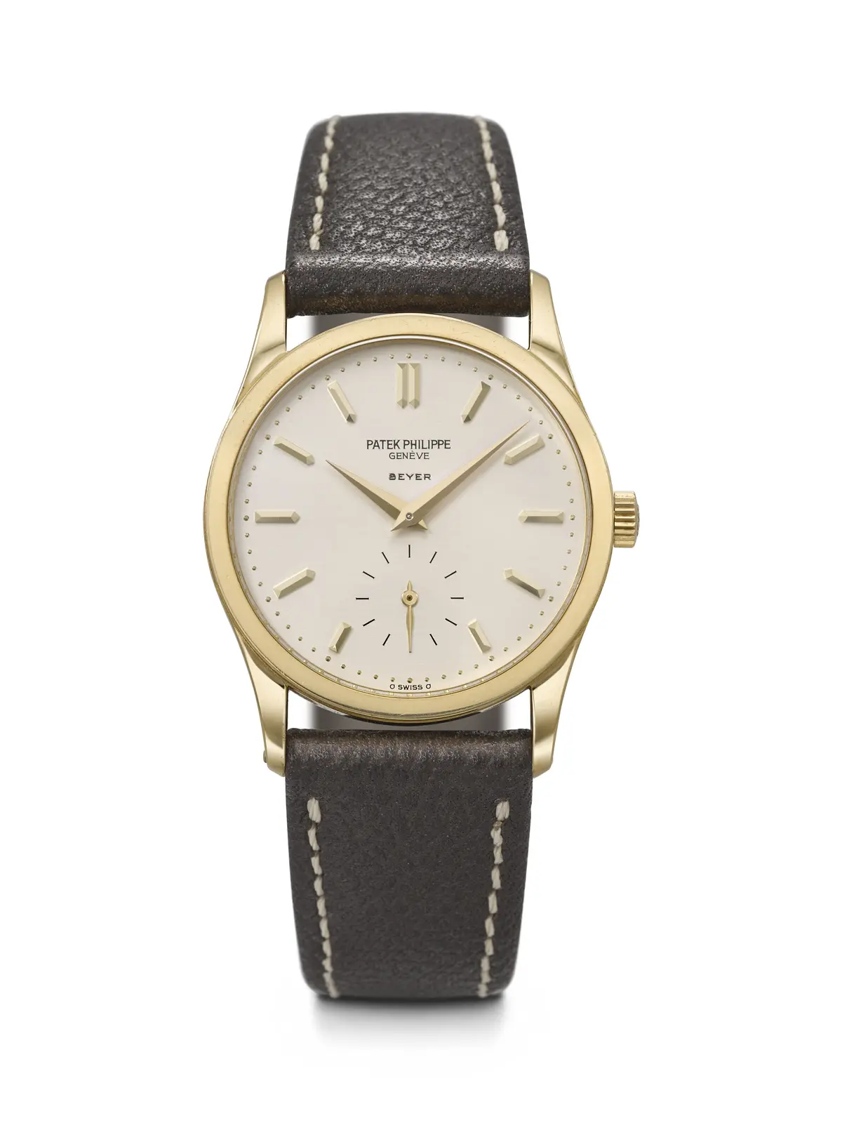Patek Philippe. A Very Rare and Desirable 18K Gold Wristwatch