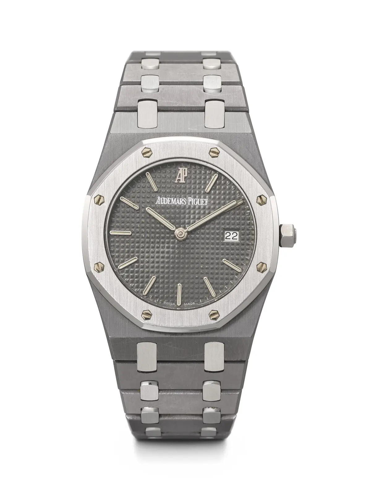 Audemars Piguet. An Attractive Tantalum and Stainless Steel Limited