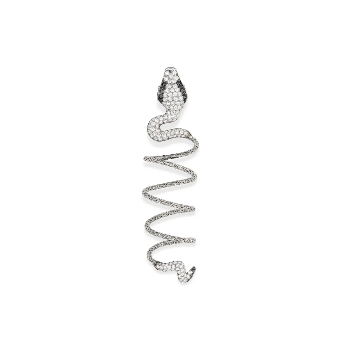 Ferraris Diamond, Coloured Diamond and Sapphire Snake Ring