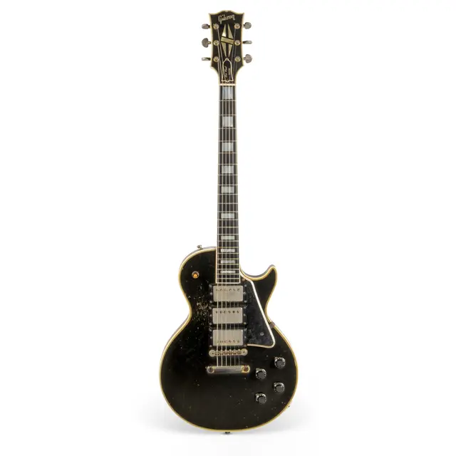 A Solid-Body Electric Guitar, Les Paul Custom