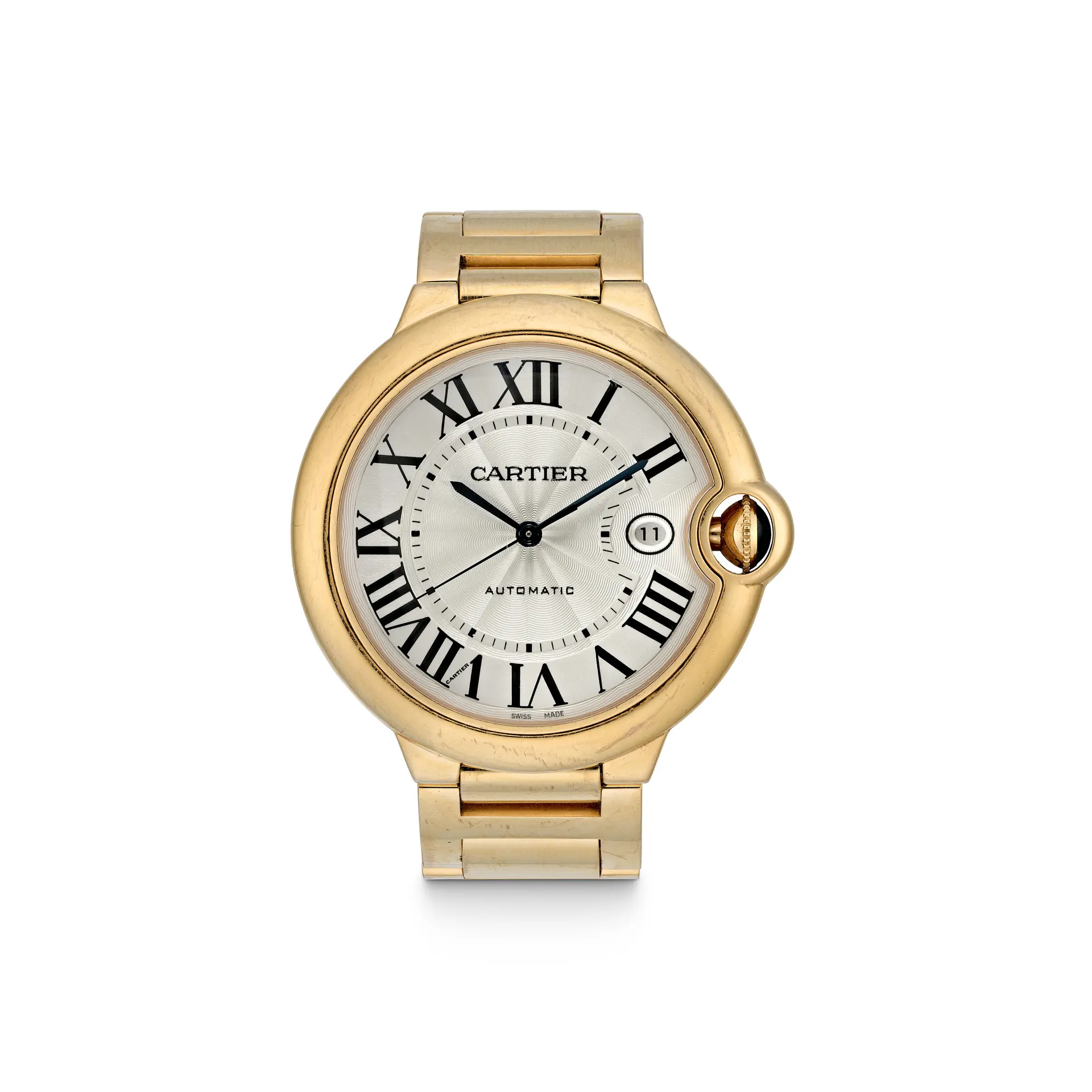 Cartier Gold 'Ballon Bleu' Lady's Wristwatch
